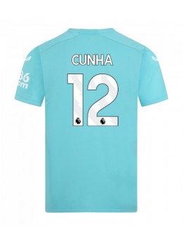 Wolves Matheus Cunha #12 Ausweichtrikot 2023-24 Kurzarm